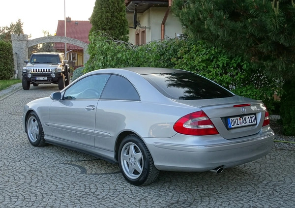 Mercedes-Benz CLK cena 15800 przebieg: 240000, rok produkcji 2004 z Janikowo małe 704